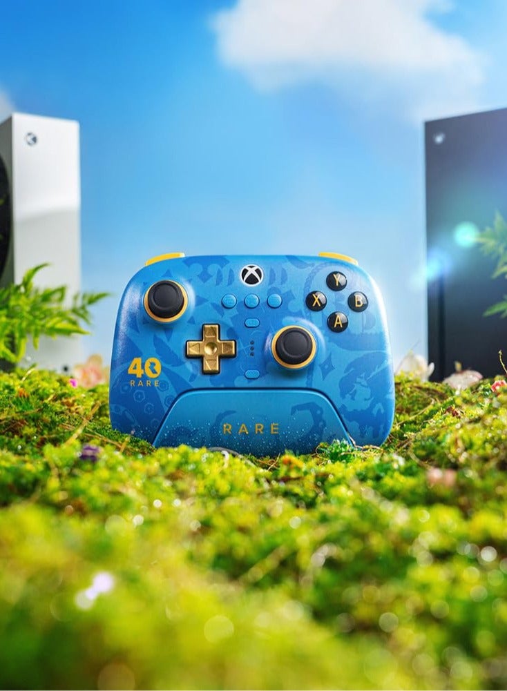 8بت دو وحدة تحكم لاسلكية فائقة بثلاثة أوضاع لجهاز Xbox، مزودة بعصا تحكم بتقنية Hall Effect، وأزرار خلفية احترافية، متوافقة مع Xbox Series X|S وXbox One، وأجهزة Apple وWindows PC وAndroid - إصدار نادر بمناسبة الذكرى الأربعين - Image 4