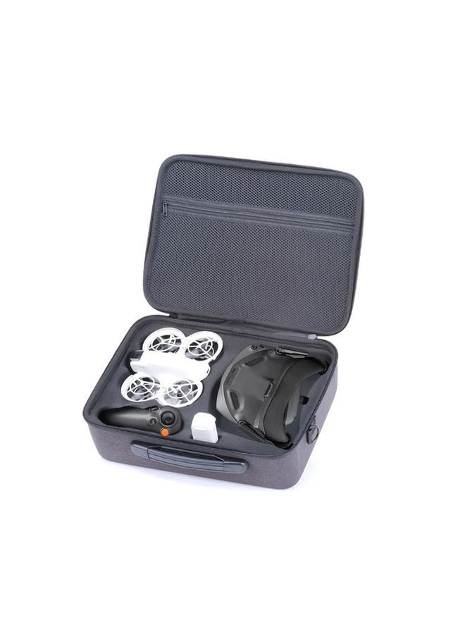 نظارات دي جي آي NEO الرمادية الداكنة مجموعة N3 مع صندوق تخزين مدمج حقيبة حمل طائرة بدون طيار متينة - Image 3