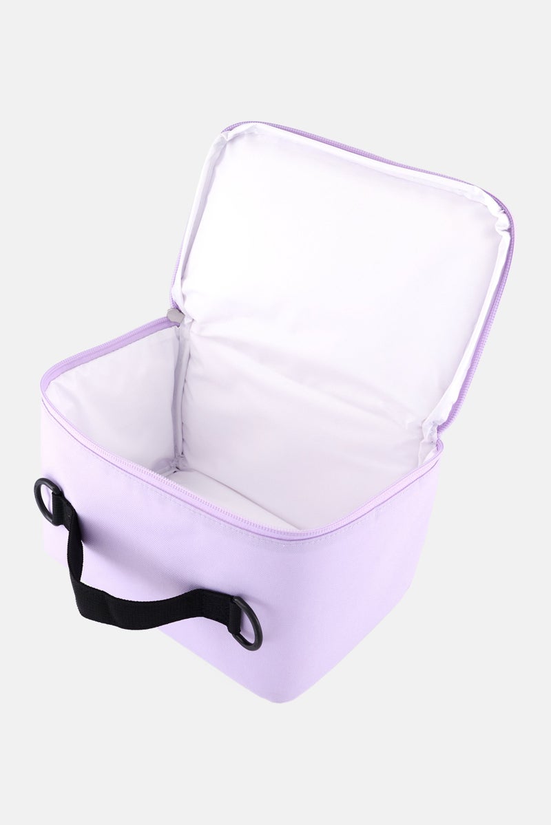 Kids Boy Brand Logo Lunch Bag 15 H x 23 L x 15 W cm, Lilac