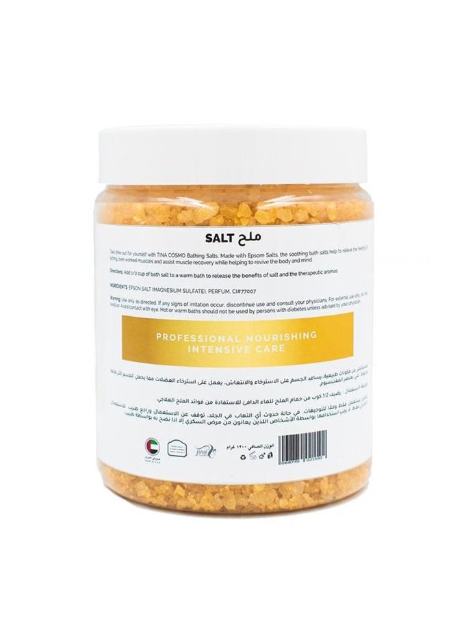 Tina Cosmo Intensive Care Bath Salt 1.2Kg- Gold - Image 2