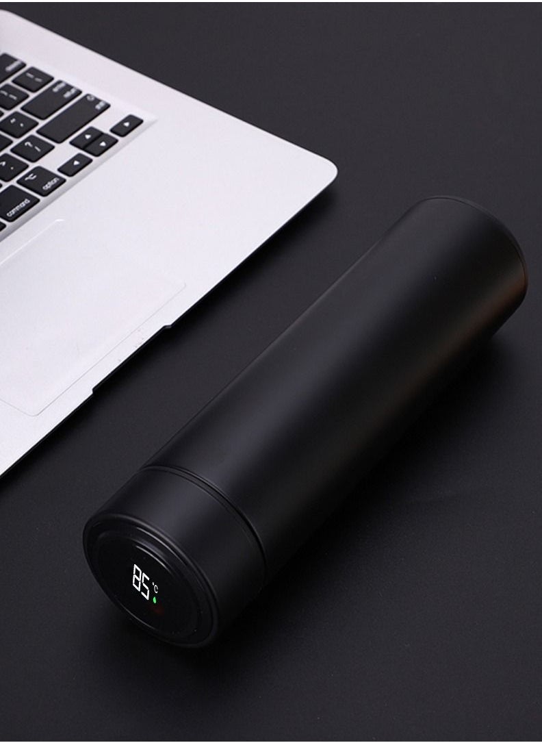 blupebble - Smart Water Bottle With LED Temperature Indicator Display - Image 1