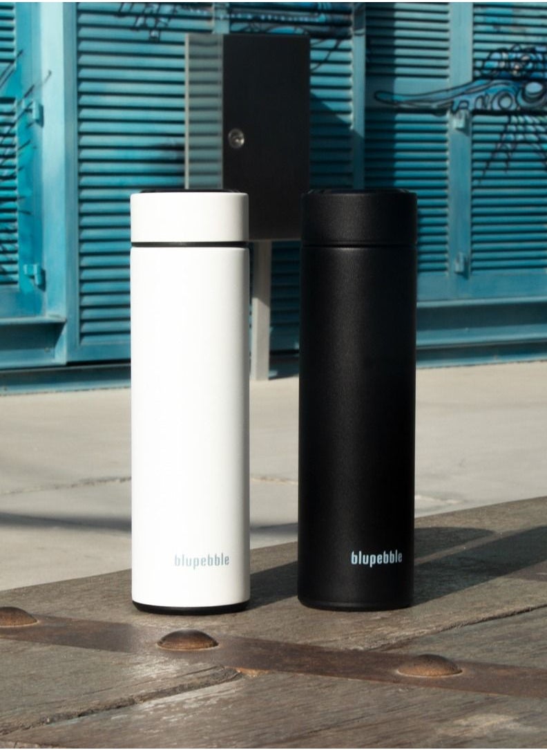 blupebble - Smart Water Bottle With LED Temperature Indicator Display - Image 1