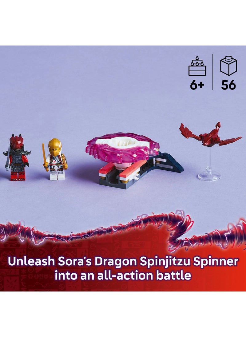 LEGO Ninjago Sora'S Dragon Spinjitzu Spinner 71824 (56) Pieces  - Image 3