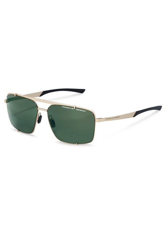 Porsche Design Men's Pilot Sunglasses - P8919 B 63 - Lens Size: 63 Mm  - Image 1