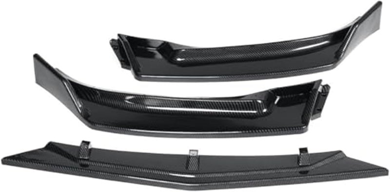 QASULER 3 Pcs Car Front Bumper Splitter Lip Diffuser Kit