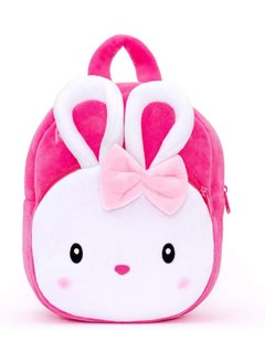 DZert DZert Konggi Rabbit Kids School Bag Soft Plush Backpacks Cartoon Boys Girls Baby (2-5 Years)  - Image 2
