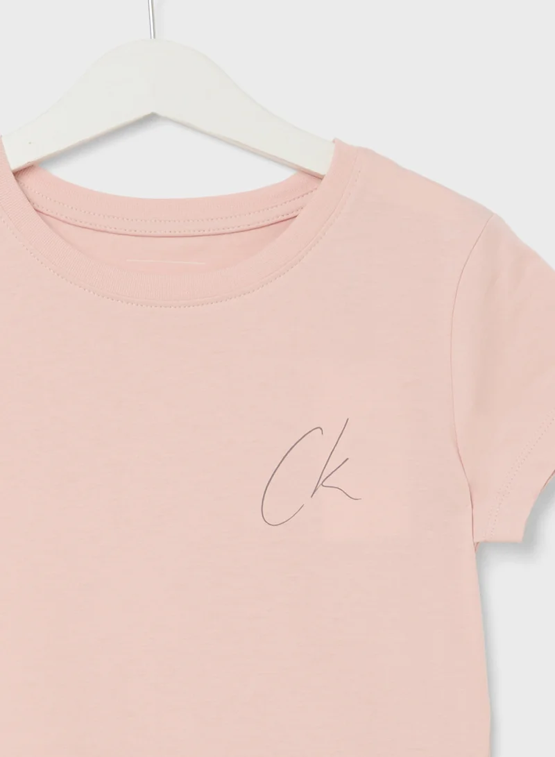 كالفن كلاين جينز CK SIGNAGE SLIM SS T-SHIRT
