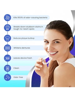 Bastion Retainer Cleaner & Denture Cleanser - 30 Effervescent Tablets - 1 Month Supply - Removes Stains, Discoloration, Odors, & Plaque - Clear Aligners, Mouth & Night Guard, All Dental/Oral Appliances  - Image 3