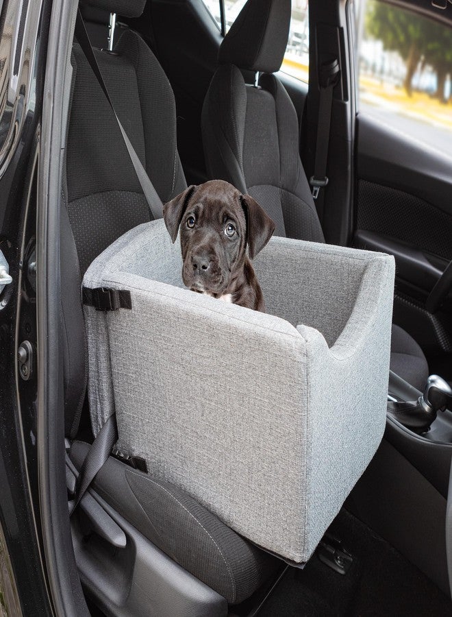 PETMAKER Dog Car Seat - Dog Booster Seat for Small Dogs and Cats up to 25lbs - Washable Pet Car Seat for Front or Backseat with Safety Tether by PETMAKER - Image 2