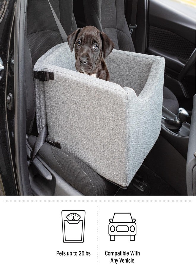 PETMAKER Dog Car Seat - Dog Booster Seat for Small Dogs and Cats up to 25lbs - Washable Pet Car Seat for Front or Backseat with Safety Tether by PETMAKER - Image 5