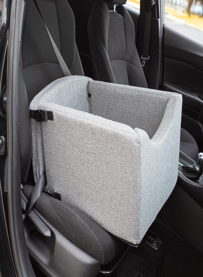 PETMAKER Dog Car Seat - Dog Booster Seat for Small Dogs and Cats up to 25lbs - Washable Pet Car Seat for Front or Backseat with Safety Tether by PETMAKER - Image 4