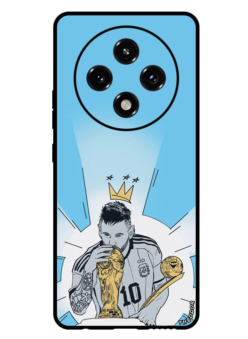 Theodor Protective Case Anti Scratch Shock Proof Bumper Cover For Oppo A3 Pro Messi Kiss WC - Image 1