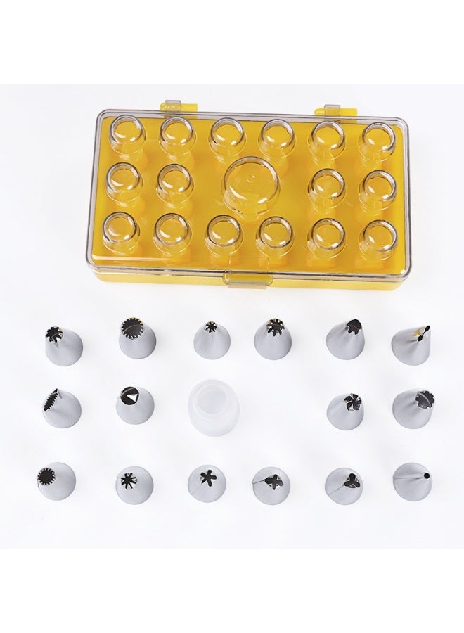 18-Piece Stainless Steel Cake Decorating Tool Set for Cakes, Cupcakes and Cookies - Image 2
