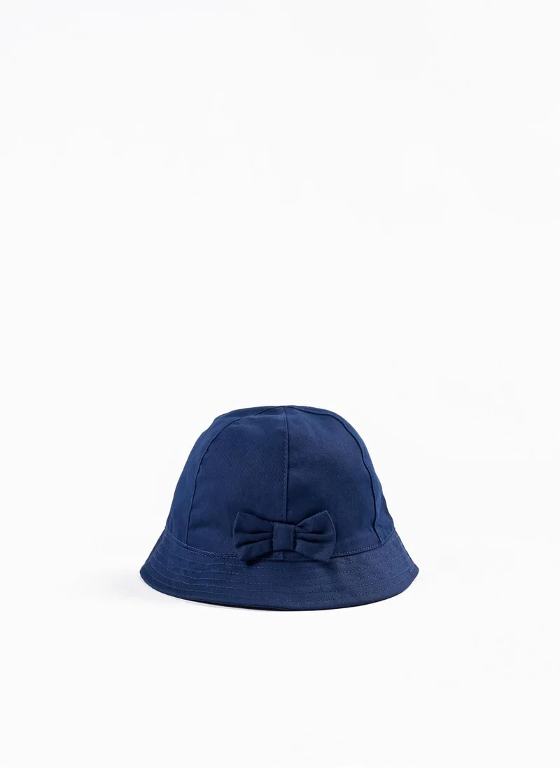 زيبي Zippy Twill Hat With Bow For Girls