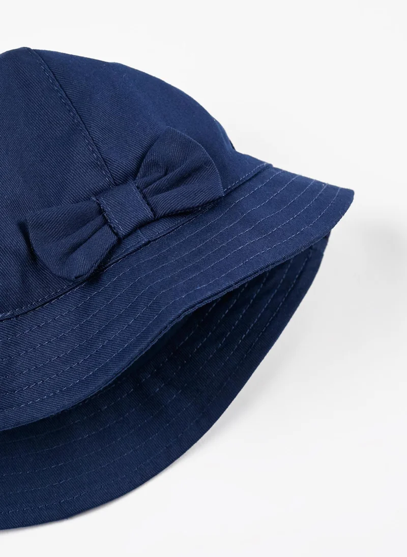 زيبي Zippy Twill Hat With Bow For Girls