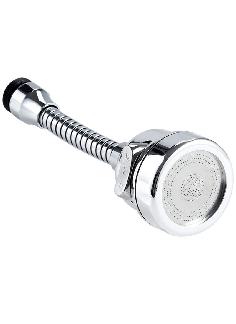 Leeonz Leeonz Universal Faucet Bubbler, Tap Nozzle, Water Saving Filter, Anti Splash Faucet Nozzle, Faucet Water Diffuser, Pressurized Faucet Filter, Kitchen Bathroom Sink Accessories  - Image 1