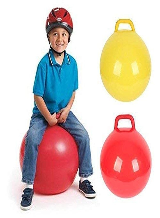 VPYXEN Rubber Hop Ball,Inflatable Sit and Bounce for Kid's (65 Cm., Multi-Color) Designs 1-pcs - Image 5