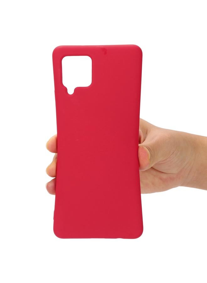 S-TOP Case For Samsung Galaxy M32 4G International Version Solid Color Liquid Silicone Dropproof Full Coverage Protective Case - Image 4