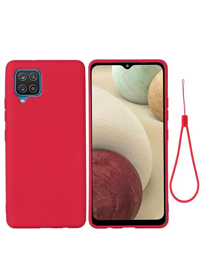 S-TOP Case For Samsung Galaxy M32 4G International Version Solid Color Liquid Silicone Dropproof Full Coverage Protective Case - Image 2