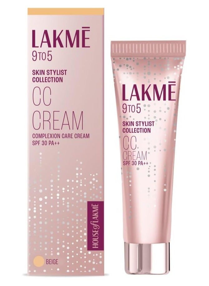 LAKME 9 to 5 Complexion Care Face Cream Beige 30 gm - Image 1