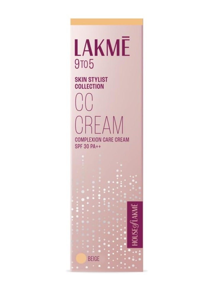 LAKME 9 to 5 Complexion Care Face Cream Beige 30 gm - Image 2