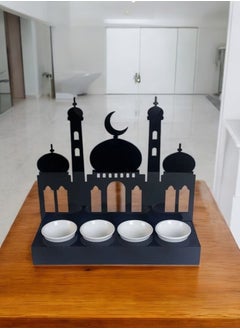 ستاند حامل 4 اكواب لون اسود