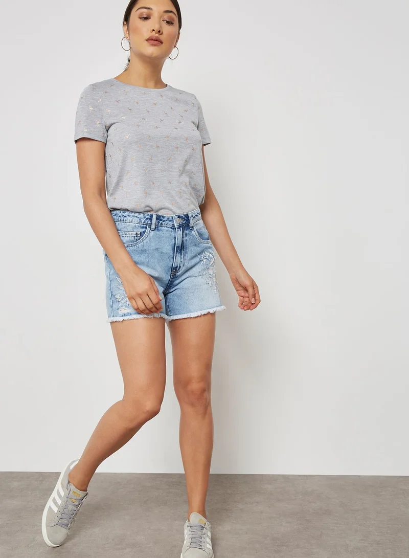 ONLY Flamingo Printed T-Shirt