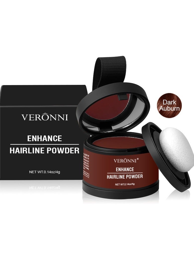 VERONNI Enhance Hairline Powder, Hairbear Hair Filler,Hairline Shadow Powder,Hairline Powder Instantly Conceals,Instant Volume&scalp Coverage for Thinning Hair,Fast & Full Care, 100% Water Sweat Resistant - Image 1