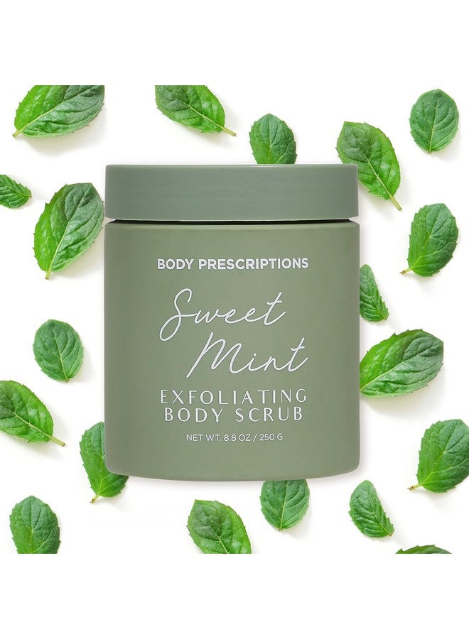 Body Prescriptions Exfoliating Body Scrub - Body Cleanser for Nourished, Ultra-Smooth Skin, Honey Citrus, Coconut Almond, and Sweet Mint - Image 4