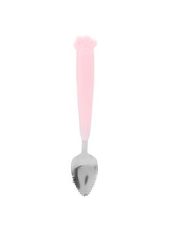 Baby Feeding Spoons Stainless Steel Baby Spoons with Silicone Handle for Kids Babies