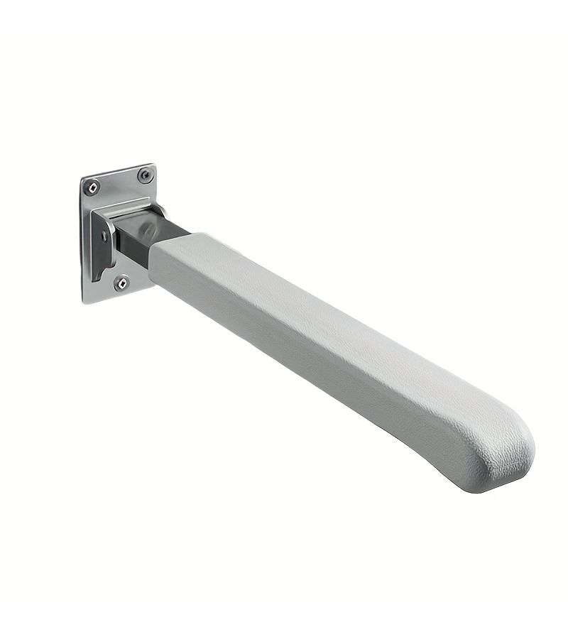 Foldable Toilet Handrail For Elderly Space Saving Bathroom Safety Support Frame 1pc No Power Needed Durable Easy Install Aid For Seniors Injuries Modern Home Decor - Image 5