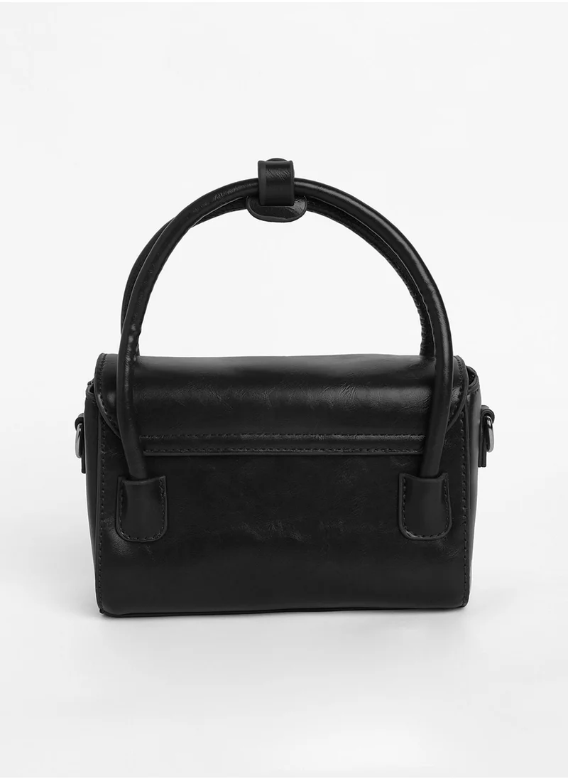 Haute Sauce The Orb Mini Sling Bag - Midnight Black