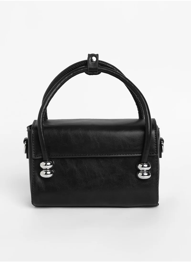 Haute Sauce The Orb Mini Sling Bag - Midnight Black