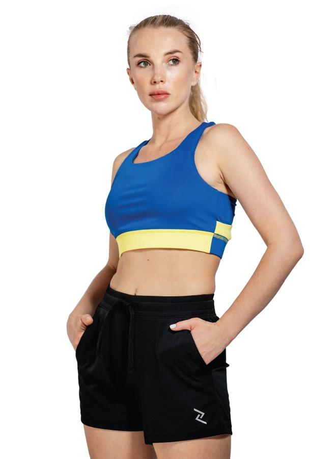 ZAECY Women's High-Support Double-Racerback Padded Sports Bra - Image 2