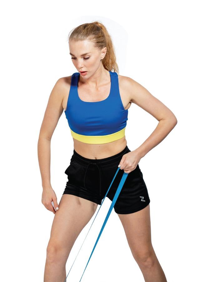 ZAECY Women's High-Support Double-Racerback Padded Sports Bra - Image 3