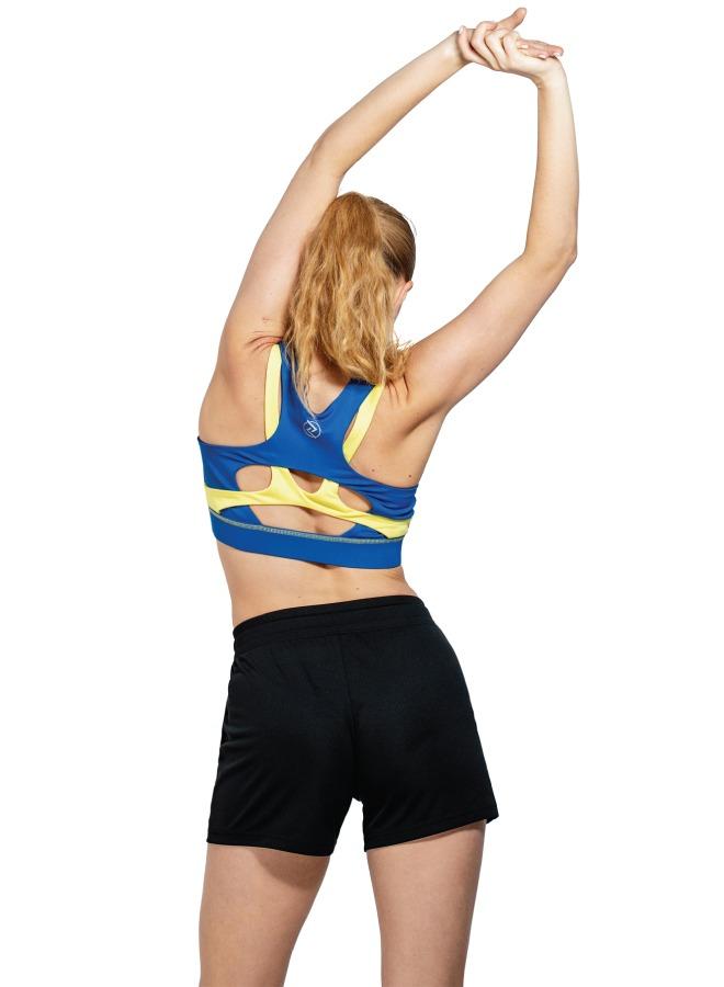 ZAECY Women's High-Support Double-Racerback Padded Sports Bra - Image 5