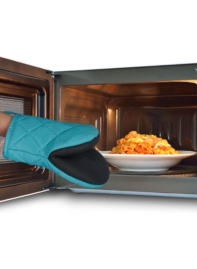 Oven-proof gloves for baking, heat-resistant and scald-proof, one pair - Image 5