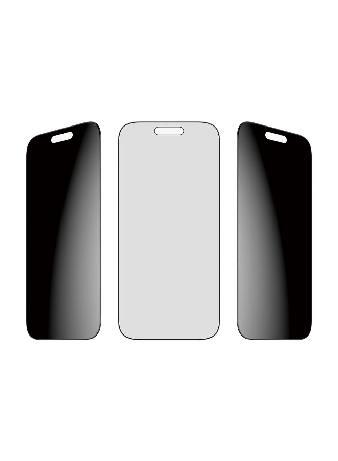 PanzerGlass iPhone 17 Pro Screen Protector 6.3" PRIVACY, Full Screen Tempered Glass, Privacy Filter, Anti-Bluelight, Drop/Scratch Protection, FastFit IN-A-BOX Easy Install, 2-Way Privacy - Image 5