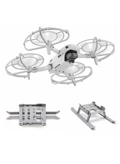 Y&D Propeller Guards and Foldable Landing Gear Extension Legs for DJI Mavic Mini 2 / SE, Drone Accessories Compatible with 2, Cover  - Image 1