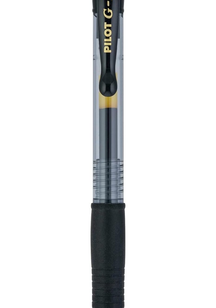 Pilot G2 Retractable Premium Gel Ink Roller Ball Pens, Bold Point, 5-Pack, Black Ink - Image 4