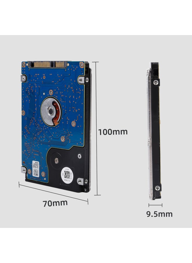 2.5 Inch Mechanical Hard Disk 7mm Notebook Hard Disk HDD Serial Sata Disassembly Hard Disk 500g/1T/2T-Capacity:500GB 9.5mm Thick - Image 1