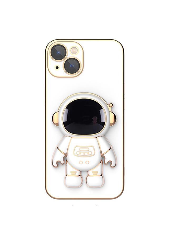 زبون جراب لهاتف iPhone 11 مزود بحامل رائد فضاء مطلي بطبقة من فيلم عدسة - Image 2