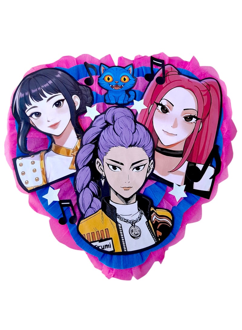 بيناتا عيد ميلاد صيادي الشياطين من KPOP رومي وزوي وميرا - Image 1