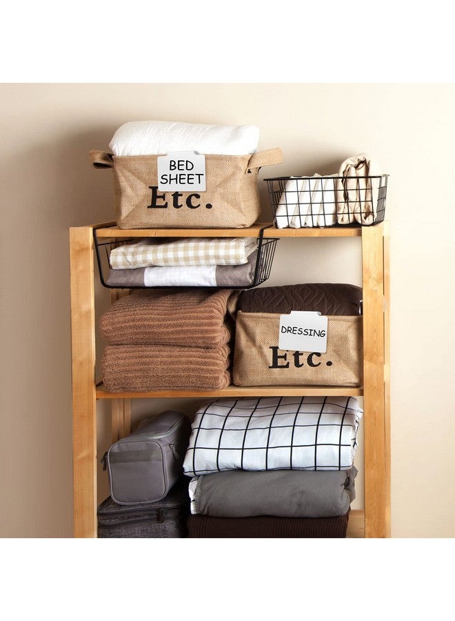 تشينكو مشبك ملصقات لصناديق التخزين، 22 قطعة من ملصقات صناديق المطبخ المصنوعة من مادة البولي فينيل كلوريد مع 5 أوراق من ملصقات السبورة و2 قلم طباشير (أبيض) - Image 5