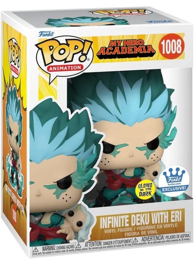 Funko - Funko POP Pop! Animation: My Hero Academia - Infinite Deku with Eri Glow in The Dark Exclusive - Image 1