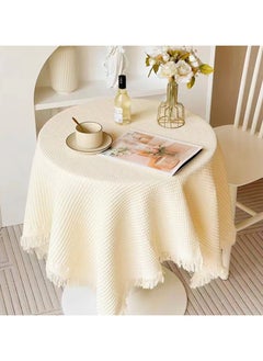 Ramadan Decoration Linen Fabric Round Tablecloth 90x90cm Washable, Dust-Proof & Wrinkle-Resistant Table Cover for Restaurants, Picnic, Indoor Outdoor Dining ﻿ - pzsku/ZA4EB06DDEC63D0514D26Z/45/_/1737638566/2bd9d481-df48-4b96-9ffc-e7ccb304cdc3