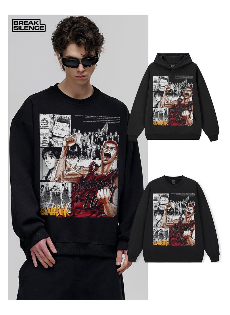 KUYING New Anime Slam Dunk Long Sleeve T-shirt  - Image 2