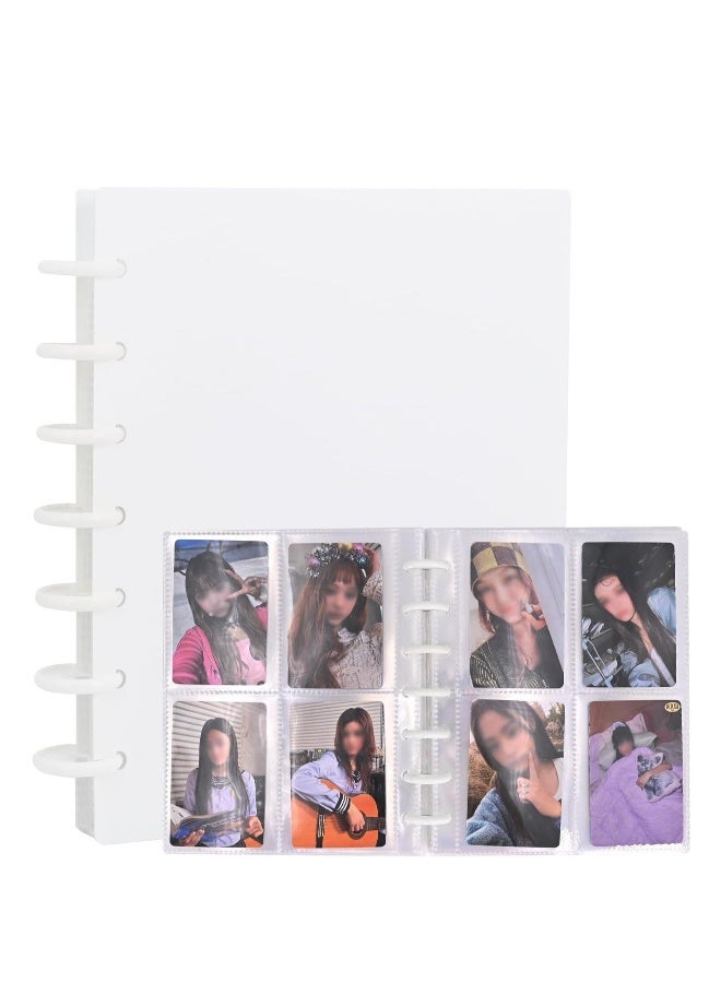 3 Inch Photocard Holder Book Sleeves with 30Pcs Inner Pages A5 Idol Business Card Collect 2×3 Polaroid Photo Album  - Image 1