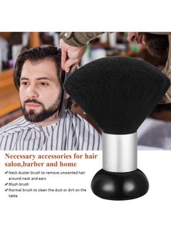 Patelai Barber Neck Brush for Hair Cutting and Cleaning - 3 Pieces with Plastic Handle Grip for Sweeping Hair Around Face (Cute Style)  - Image 5