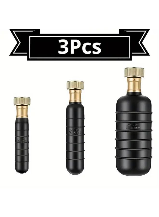 3pcs Drain Cleaner Kit Adjustable Portable For 1 6 Inch Pipes Sinks Showers Pool - Image 1